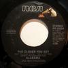 7inch Record ALABAMA - The Closer You Get PB13524 RCA 1983 US Folk Used