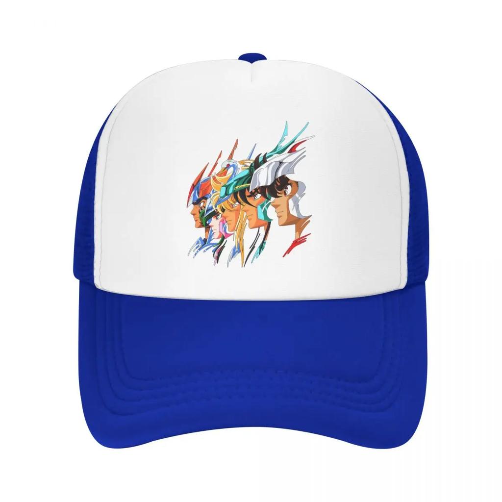 Custom Saint Seiya Knights Of The Zodiac Baseball Cap Breathable Trucker Hat Sports Snapback Trucker Cap