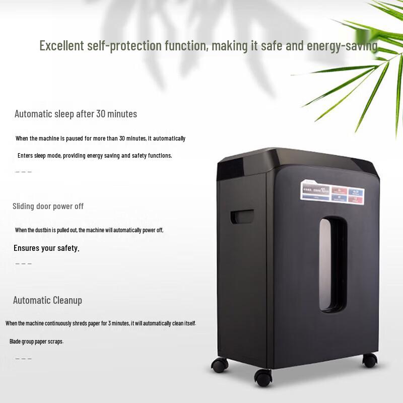 Qixin S3308-QX01 Office Paper Shredder CN plug (adapter included)