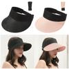 Casual Foldable Portable Visors Straw Cap Beach Hat Sun Hat