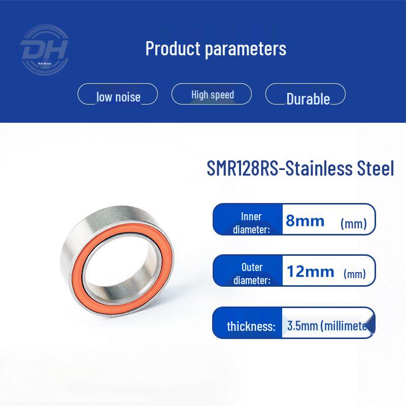 Rust-Proof Stainless Steel Miniature Pulley with Deep Groove Ball Bearing - Anti-Corrosion Gyroscope Ornament Accessory