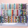 Random 5/20/50/100-Piece Fashion Natural Stone Beaded Bracelet Sets, Multiple Colors To Match All Outfits