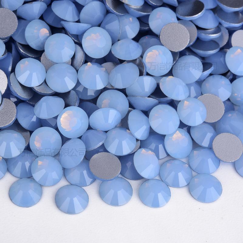 Flat Bottom Diamond, Manicure Diamond Glass, Crystal Round Mobile Phone Accessories, Sticker Diamond Diy Rhinestone Jewelry Accessories