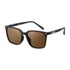 Поляризационные солнцезащитные очки Wellington Glasses 01 Черные [Shimano] UJ-051Y Коричневые/Матовые
