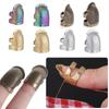 Stitching Tools DIY Crafts Vintage Gold Finger Protector Metal Antique Ring Needle Thimble