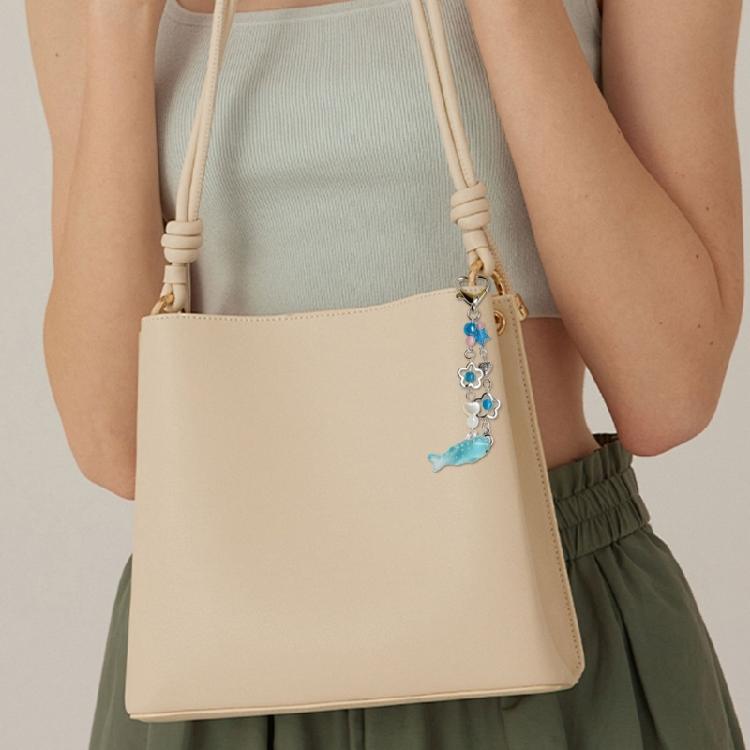 Кулон-кит, брелок с бусинами, брелок с морским животным, аксессуары для мобильного телефона, модный шнурок для мобильного телефона, украшение