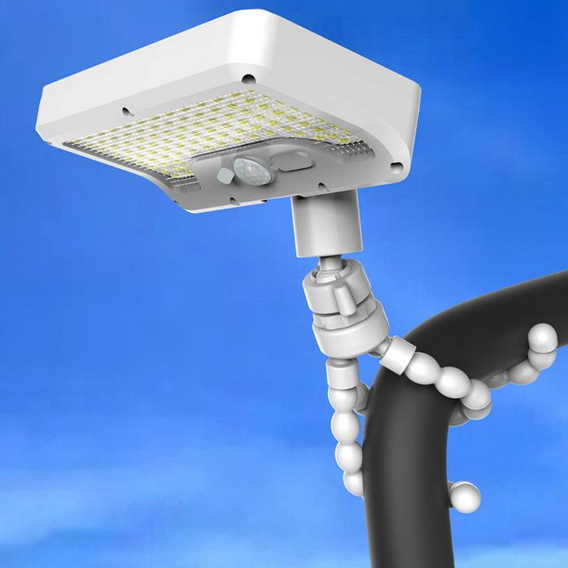 Household Split Lighting Solar Motion Sensor Light 360° Rotatable Lamp Octopus Bracket Usb Charge Lighting For Outdoor Camp