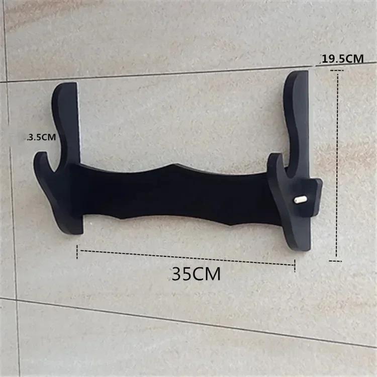 Настенная подставка для катаны, деревянная подставка для сабли, полка-дисплей, держатель для меча, настенная стойка для японской катаны, органайзер, украшение для дома