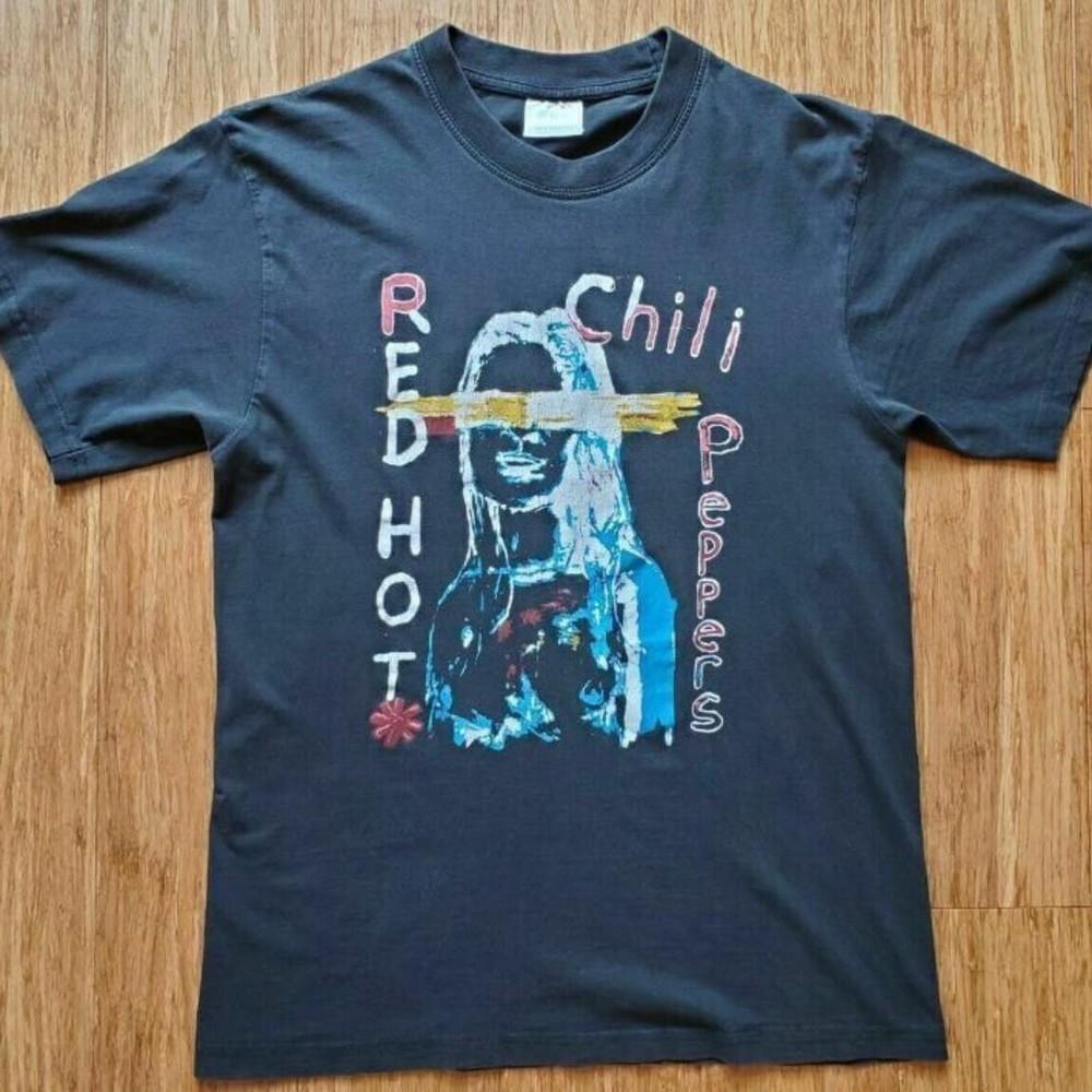 Vintage 2000s Red Hot Chili Peppers By The Way Black Unisex Tshirt S-5XL KH12098