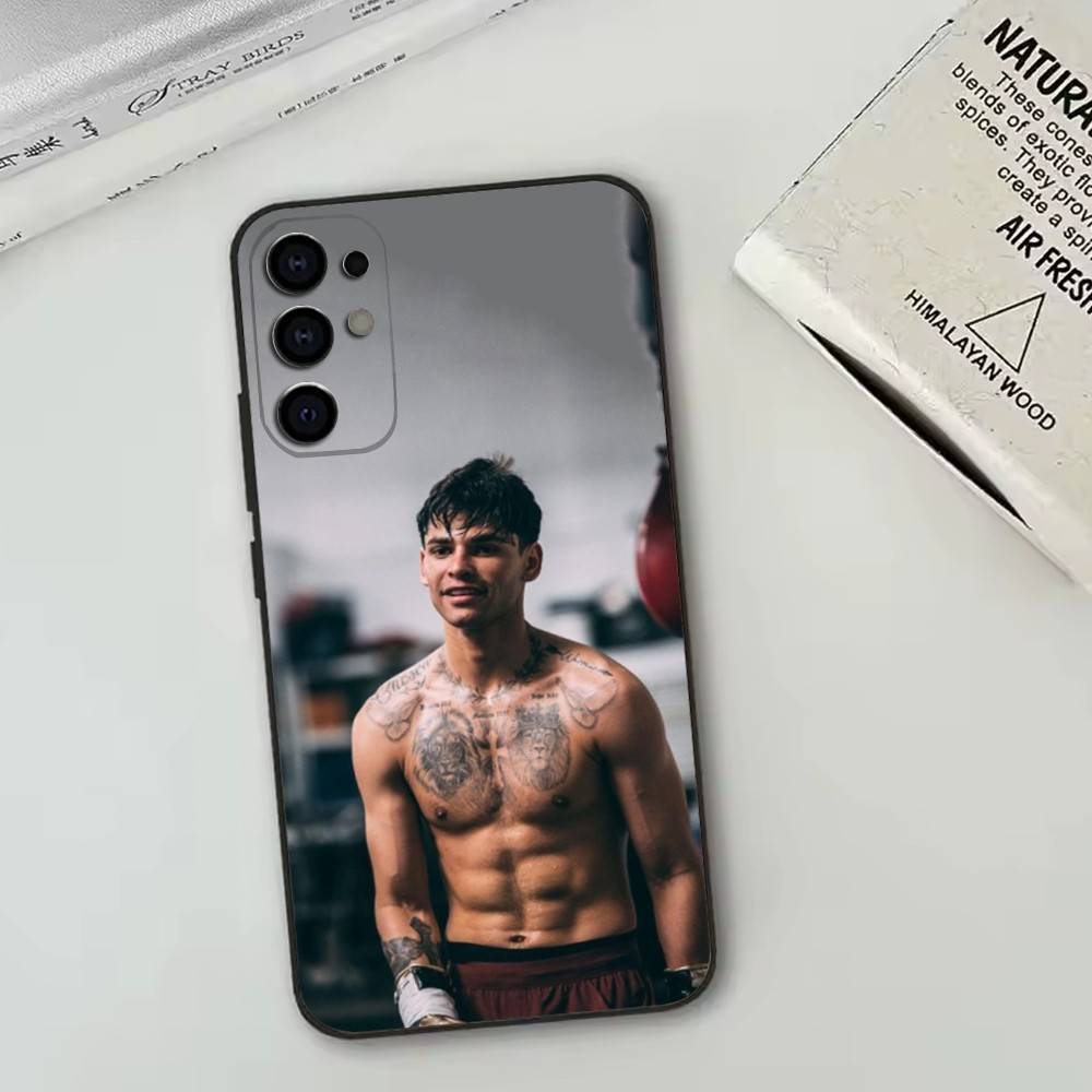 Райан Гарсия Чехол для телефона для Samsung S25, S24, S21, S22, S23, S30, Ultra, S20, Plus, Fe, Мягкий силиконовый черный чехол