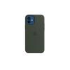 (Cyprus Green) Silicone Case With Magsafe For Iphone 12 & 12 Pro