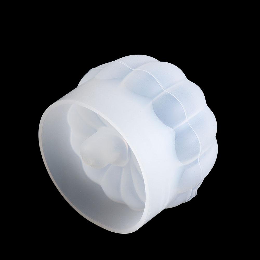 Силиконовая форма для свечи в виде тыквы Гладкая форма для мыла в виде тыквы Форма для мыла Форма для тыквы Изготовление свечей