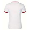Men Summer Short Sleeve Slim Fit Turn Down Collar Polo Shirt 100% Polyester Pure Color Golf Polo Shirt Tops