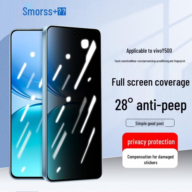 Защитные пленки для экрана и объектива телефона Smorss Vivo