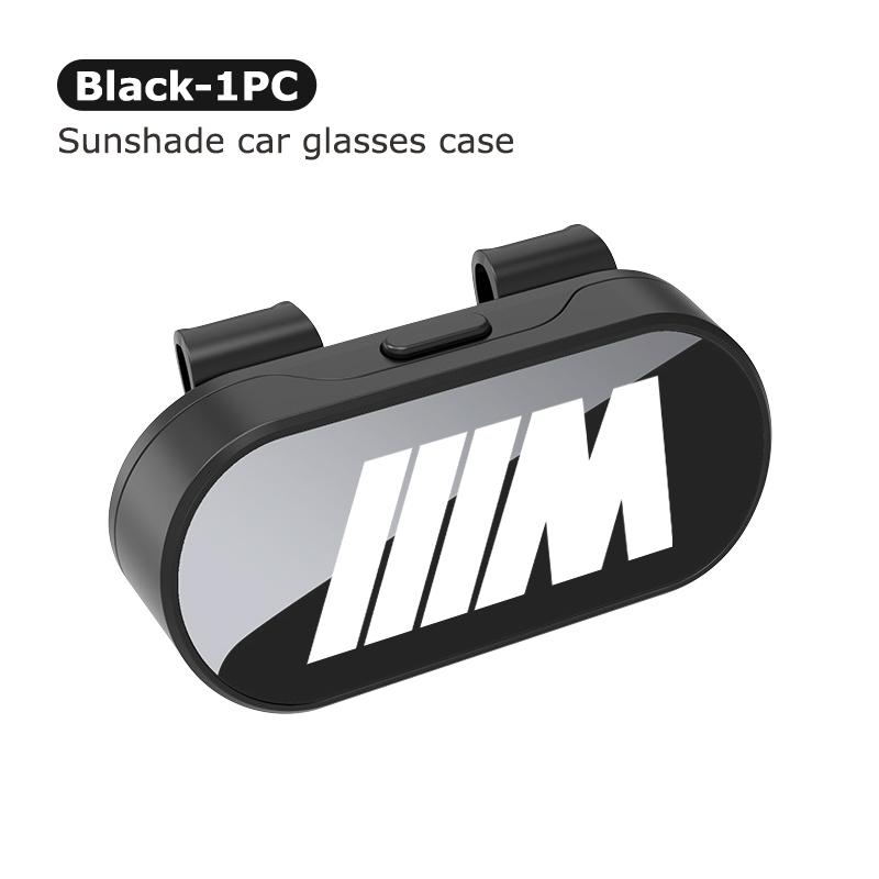 Car Sun Visor Glasses Holder Scratch Resistant Glasses Storage Case For BMW 1 3 5 7 Series M F01 F20 F10 F13 E52 E53 E60 E93