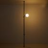 DRAW A LINE 024 Ball Lamp, Black, VerticalHorizontal Mount, D-BA-BK