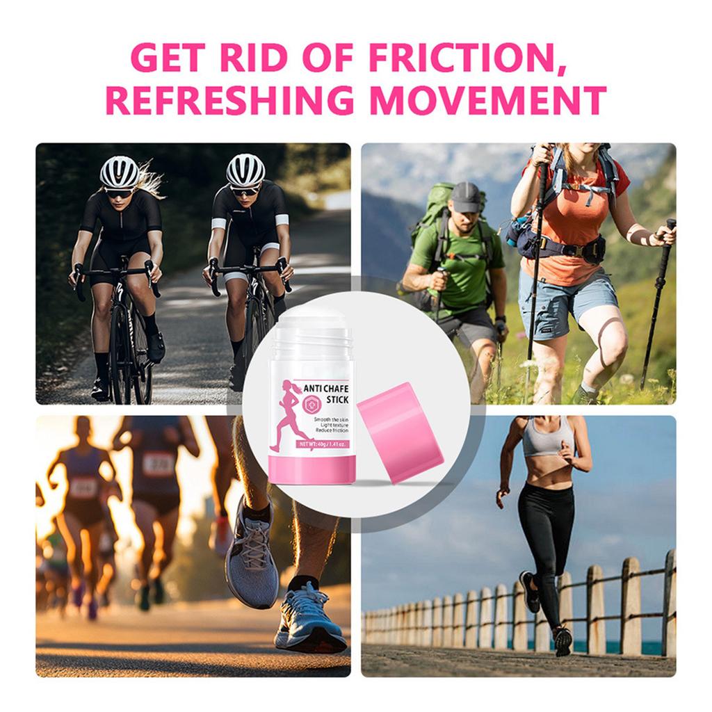 Lubricate Chafing Cream 40g Moisturizing Skin Body Friction Shield Cream Stick