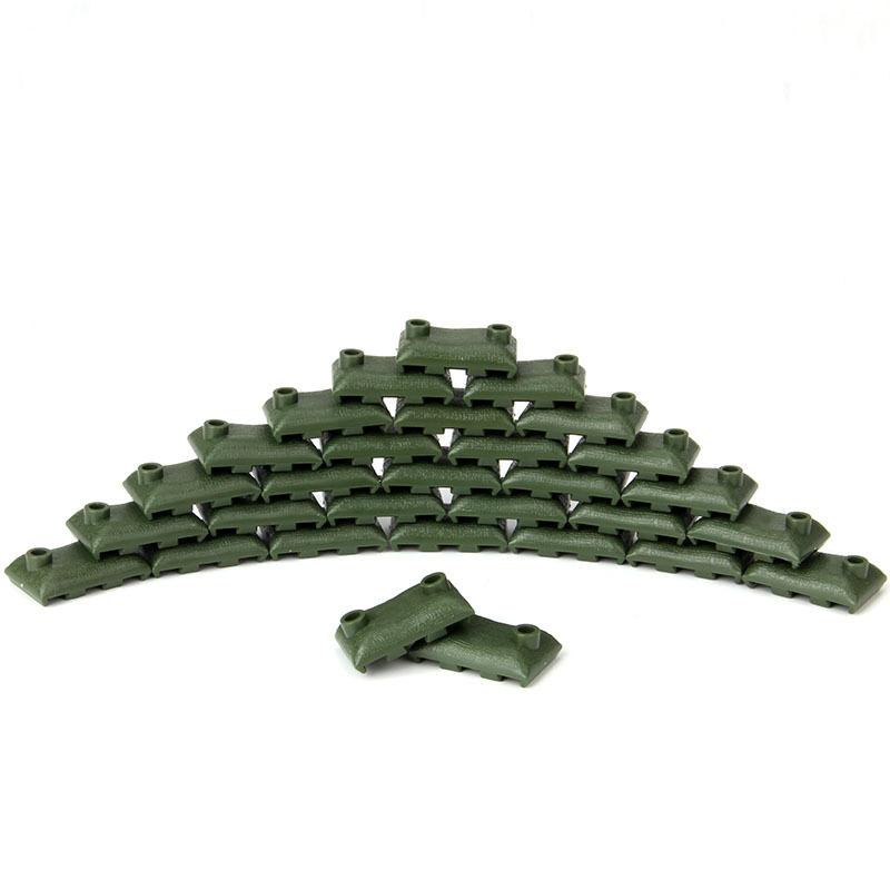 World War Ii Building Block Doll Military Toy Accessories Parachute Weapon Piece Equipment