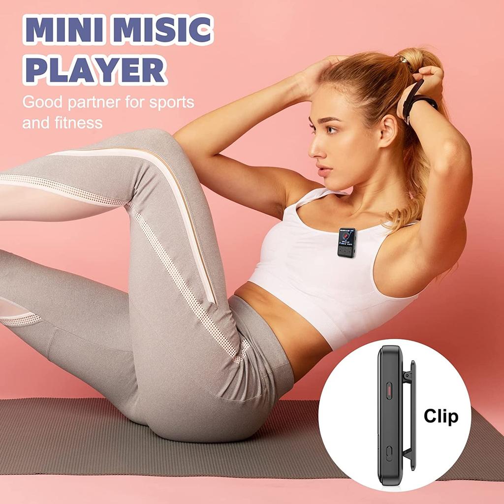 Blue Tooth Mp3 Player 8gb 16gb 32gb 64gb Music Player With Headphone Fm Radio Voice Recorder Video Play E-book Hifi Player Walkm