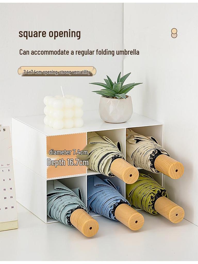 Wall-Mounted Umbrella Storage Rack and Stand