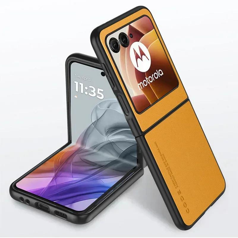 Мягкий силиконовый чехол из кожи для Motorola Razr 70 Ultra Защита камеры Ударопрочный чехол-бампер для MOTO Razr Ultra 2026 Razr+