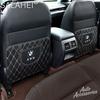AAAPO1 Car Seat Back Protector Mat Leather Prevent Dirty Anti Kick Pad For BMW X1 X3 X4 X5 F15 F16 G30 7 Series G11 F48 F39 520 525 F30