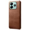 For Xiaomi Redmi Note 14 5G Case Calf Texture PU Leather Hard PC Protective Phone Cover