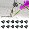 Set Of 100 Plant Fix Clip Orchid Stem Vine Support Flowers Tied Branch Clamping