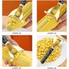 Anti Slip Handle Manual Corn Planer Stainless Steel Corn Cob Thresher  For Kitchen