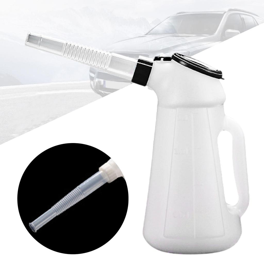 Oil Dispenser Jug Measuring Container Equipment Truck Car Oil Can with Spout