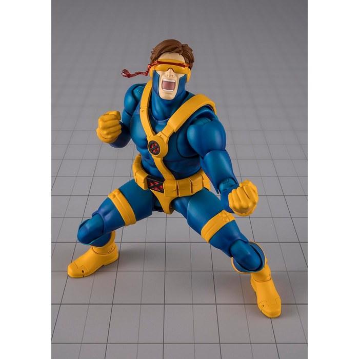 TAMASHII NATIONS S.H.Figuarts MARVEL Циклоп (ИГРОВЕРС) ПВХ и АБС экшн-фигурка, 155 мм, разноцветная