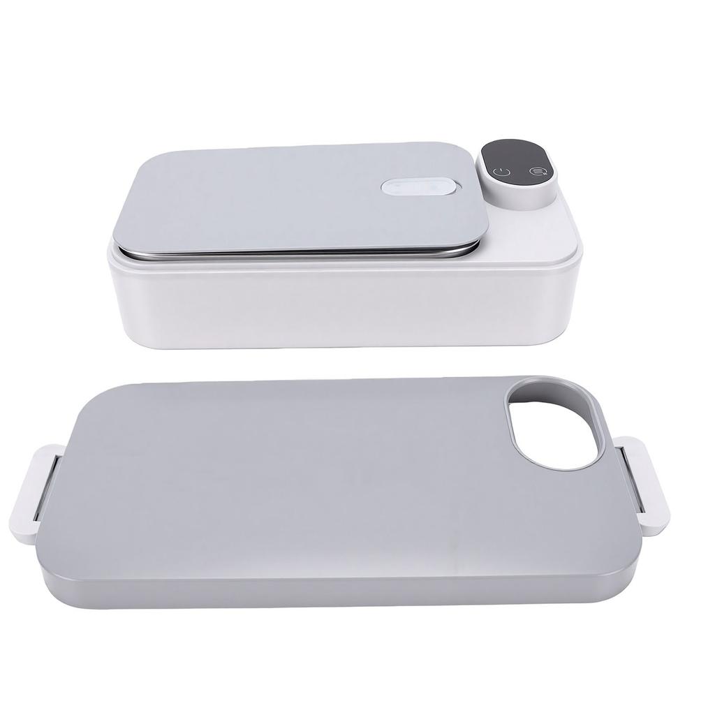 Electric Lunch Box 304 Stainless Steel Fast Heating No Water Injection Required Plug in Heating Food Warmer