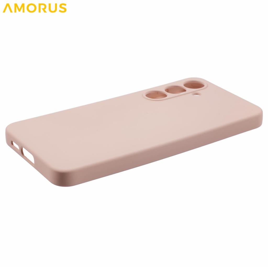 For Samsung Galaxy S24 FE Case Precise Cutouts TPU Fiber Lining Shockproof Phone Cover