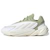 Originals Ozelia Leather Classic Retro Shock Absorbing Non-Slip Durable Low-Top Dad Shoes Unisex Sneakers White Green GY9977