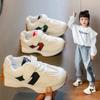 Girls Shoes Sports Shoes Spring New Children's Small White Shoes Casual Big Children Forrest Gump Shoes Boy Daddy Shoes