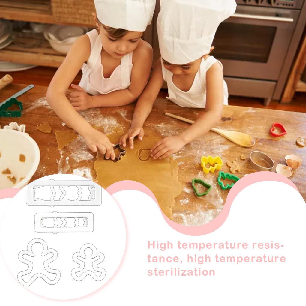 4 шт. Форма для печенья, пресс-форма для торта, конфет, резака, рождественский фестиваль, сделай сам, ремесла, пресс-форма, свадебные кухонные инструменты для украшения