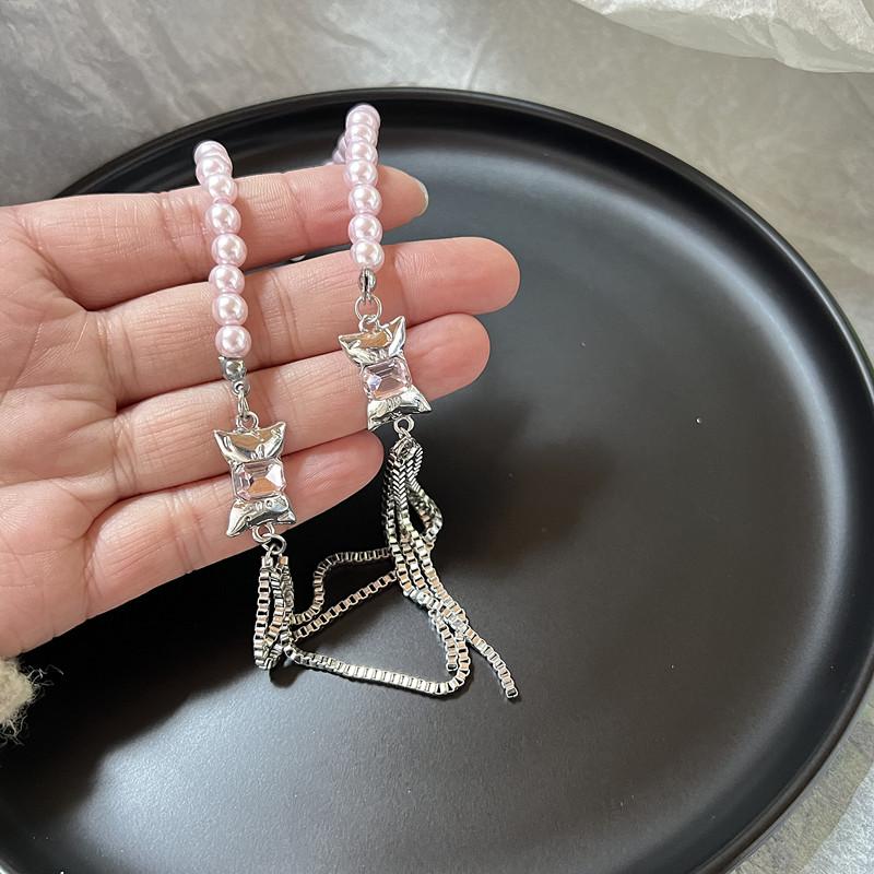 Винтажное ожерелье-чокер с жемчугом, любовью, бабочкой, пауком, ожерелье для мужчин и женщин, готическое ожерелье в стиле хип-хоп с крестом и луной, длинные ювелирные изделия на Хэллоуин