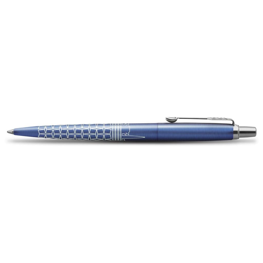 PARKER Jotter Blue CT Special Edition Ballpoint Medium Gift Luxury 2221605 Pen, Nib, Oil-Based, Boxed, Gift,