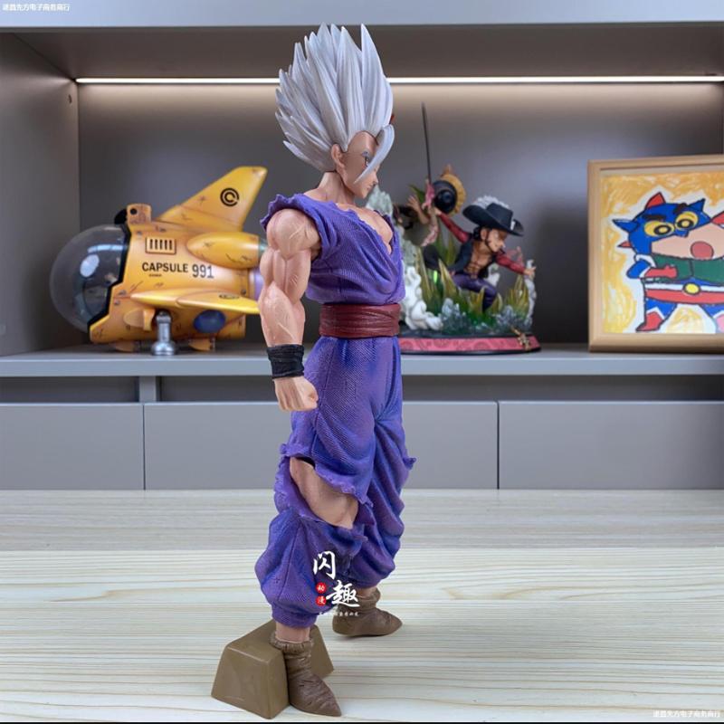 Фигурки Dragon Ball Z Сон Гохан 33см Аниме Фигурка Зверь Гохан GK Статуя ПВХ Модель Кукла Набор Декор для стола Игрушки Подарки