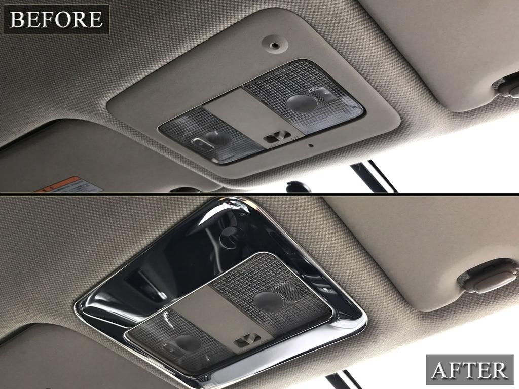 BRIGHTZ Finish Stainless Steel Plated Interior Lamp Ring for Toyota Serena C25 with Ultra-Mirror [INT-ETC-089] (Compatible C25, CC25, NC25, CNC25, CC,