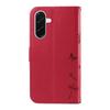 For Samsung Galaxy A37 5G Leather Wallet Case with Strap Dandelion Imprint Phone Stand Cover