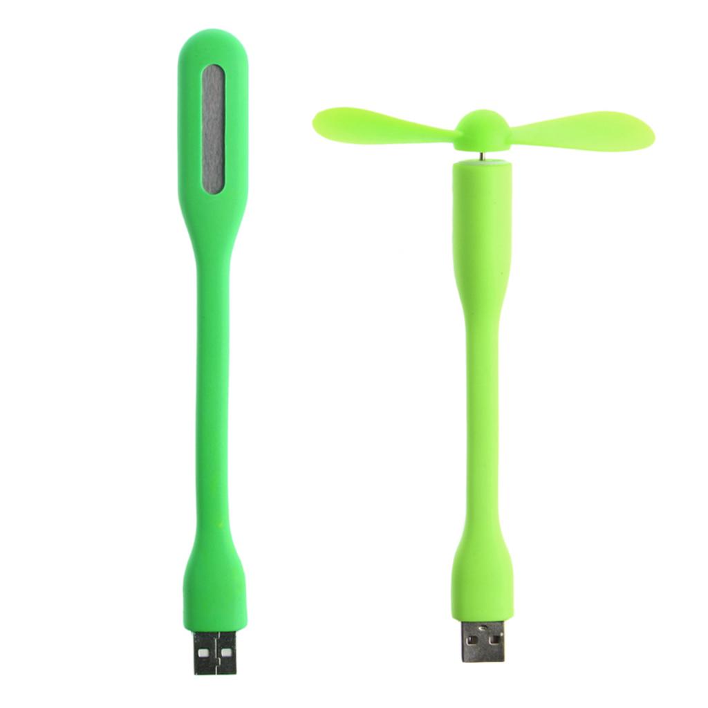 USB Вентилятор Гибкий Портативный Мини Вентилятор USB 5V Вентилятор с USB Светодиодными Лампами Для Пауэрбанка Ноутбука Летний Гаджет