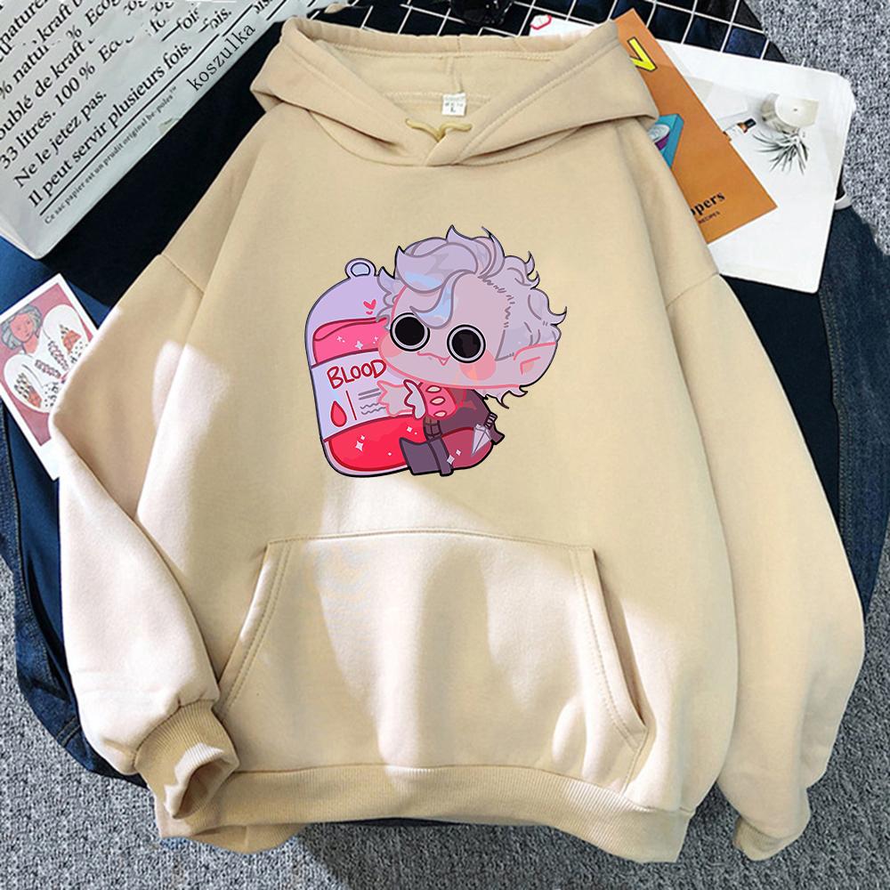 Kawaii Astarion Hoodie Women Harajuku Vintage Graphic Hoodies Unisex Anime Cartoon Casual Aesthetic Funny Pullovers Sweatshirts