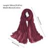 Sun Protection Shawls Soft Pashmina Summer Beach Scarves  for Women Men