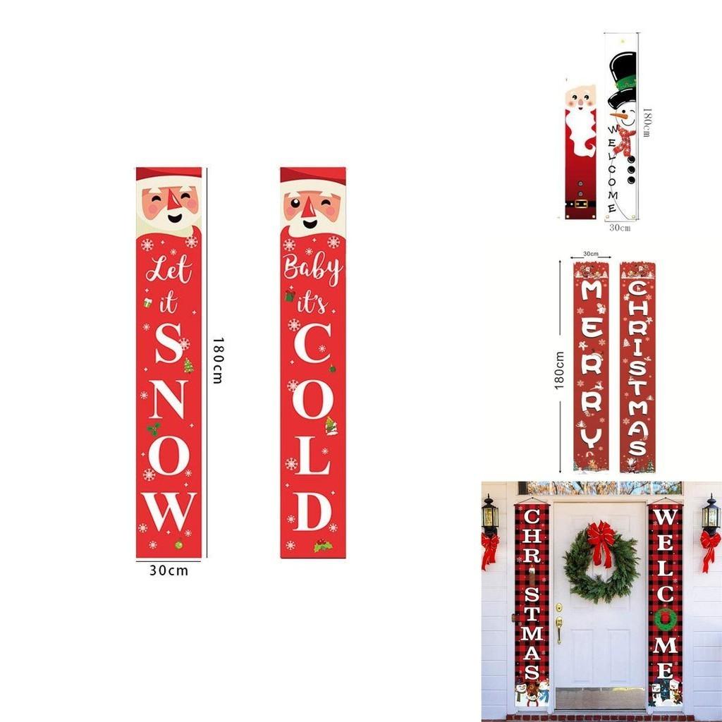 Яркий Рождественский Подвесной Знак Баннер Флаг Рождественский Декор для Вечеринки