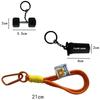 Fitness Series Detachable Barbell Plates Keychain with Simulation Dumbbells And Water Cup Keyring Creative Detachable Pendant