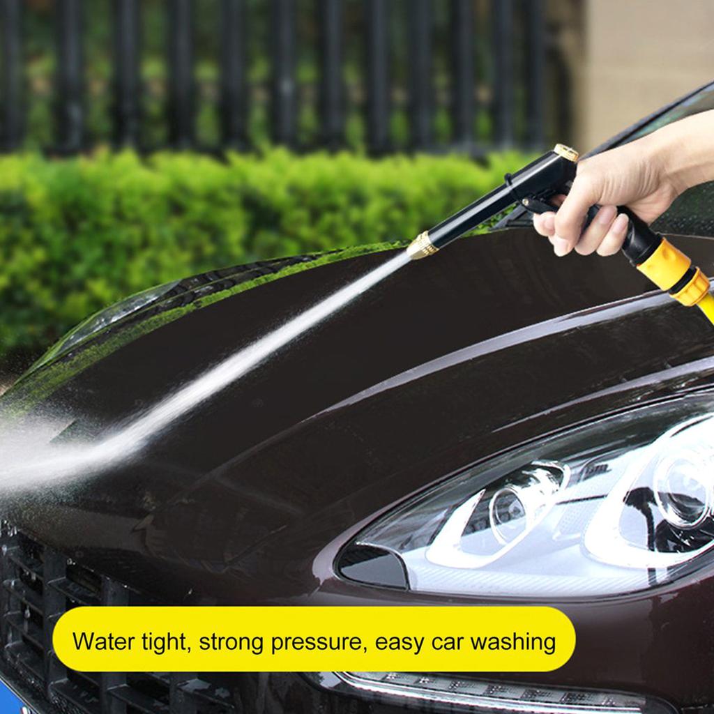 Мойка высокого давления Сверхмощный ручной пистолет-распылитель Струя Садовый поливочный шланг Насадка Дождеватель Инструмент для мытья и чистки автомобиля