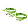NEO by OYAIDE Elec d+ RCA для проигрывателя винила Класс B Duo 1,0 м RCA-кабель для проигрывателя винила