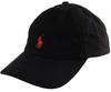 Классическая хлопковая шляпа Ralph POLO RALPH LAUREN Low Cap 3323552489 черного цвета, один размер (Поло Лорен) [Элемент]