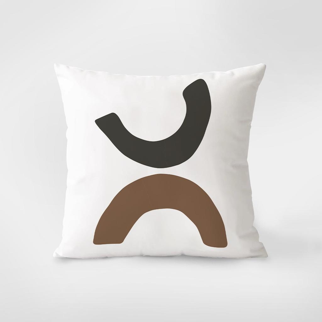 Ретро Простой Узор Декоративная Наволочка Спальня Гостиная Квадратная Подушка Наволочка